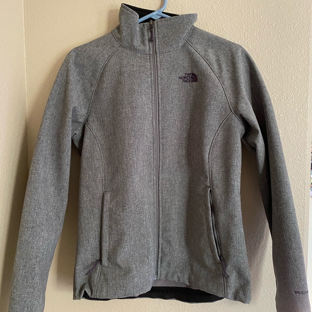 Women’s grey North Face Jacket